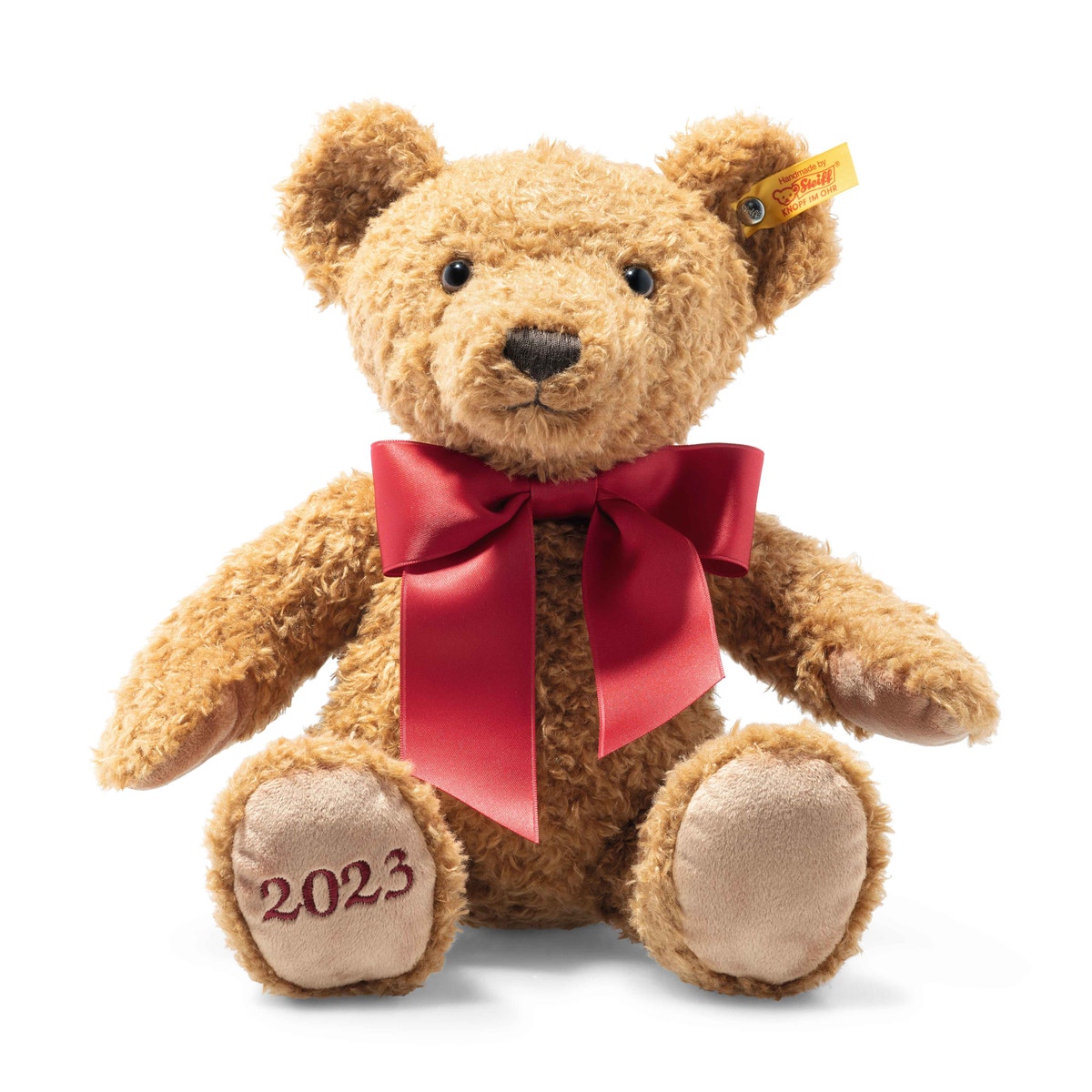 Cosy Year bear 2023, 34 cm, light brown