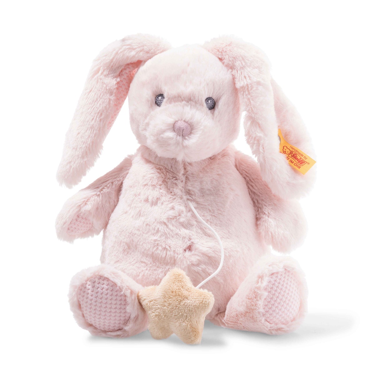 Soft Cuddly Friends Belly rabbit music box - Steiff.com
