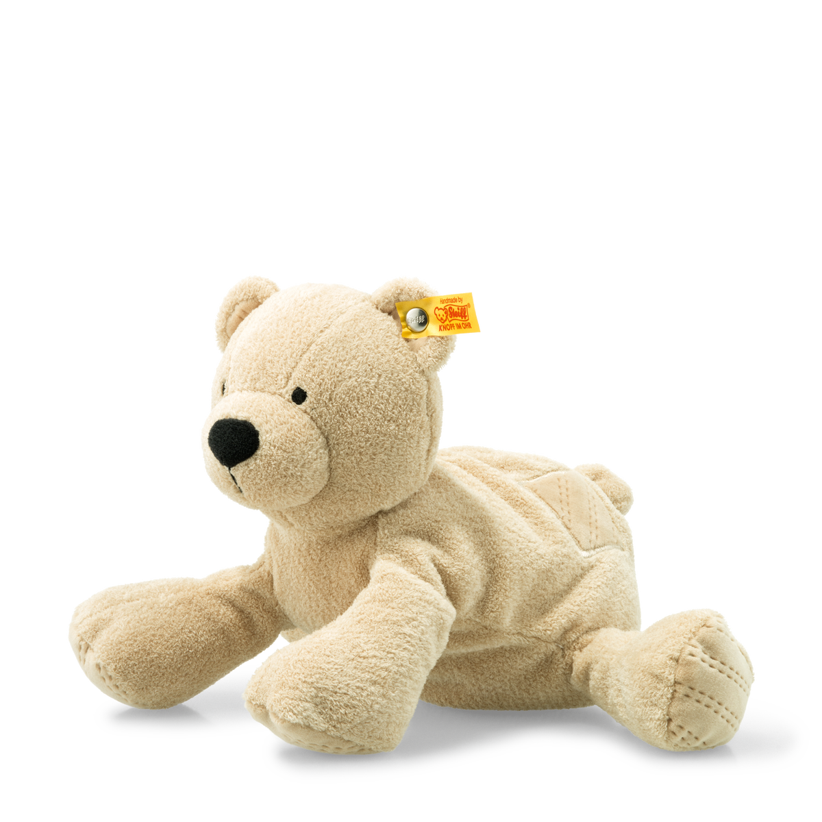 Steiff Bingo Monap, 30 cm, knuffeldier voor kinderen, pluche schapen, zacht en wasbaar, beige (060298