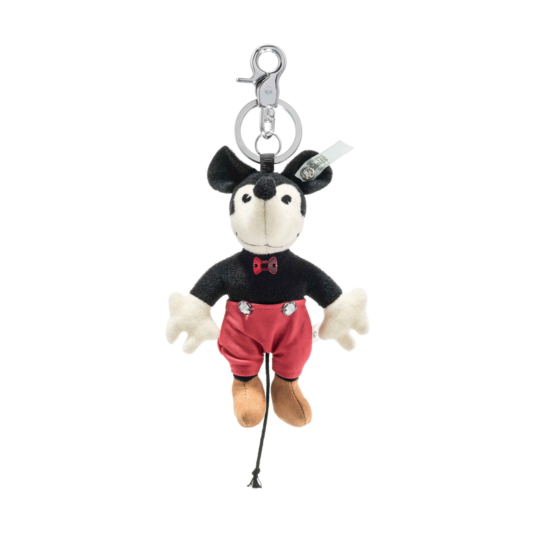 Mickey Swarovski® Keyring, 5 in, multicoloured 