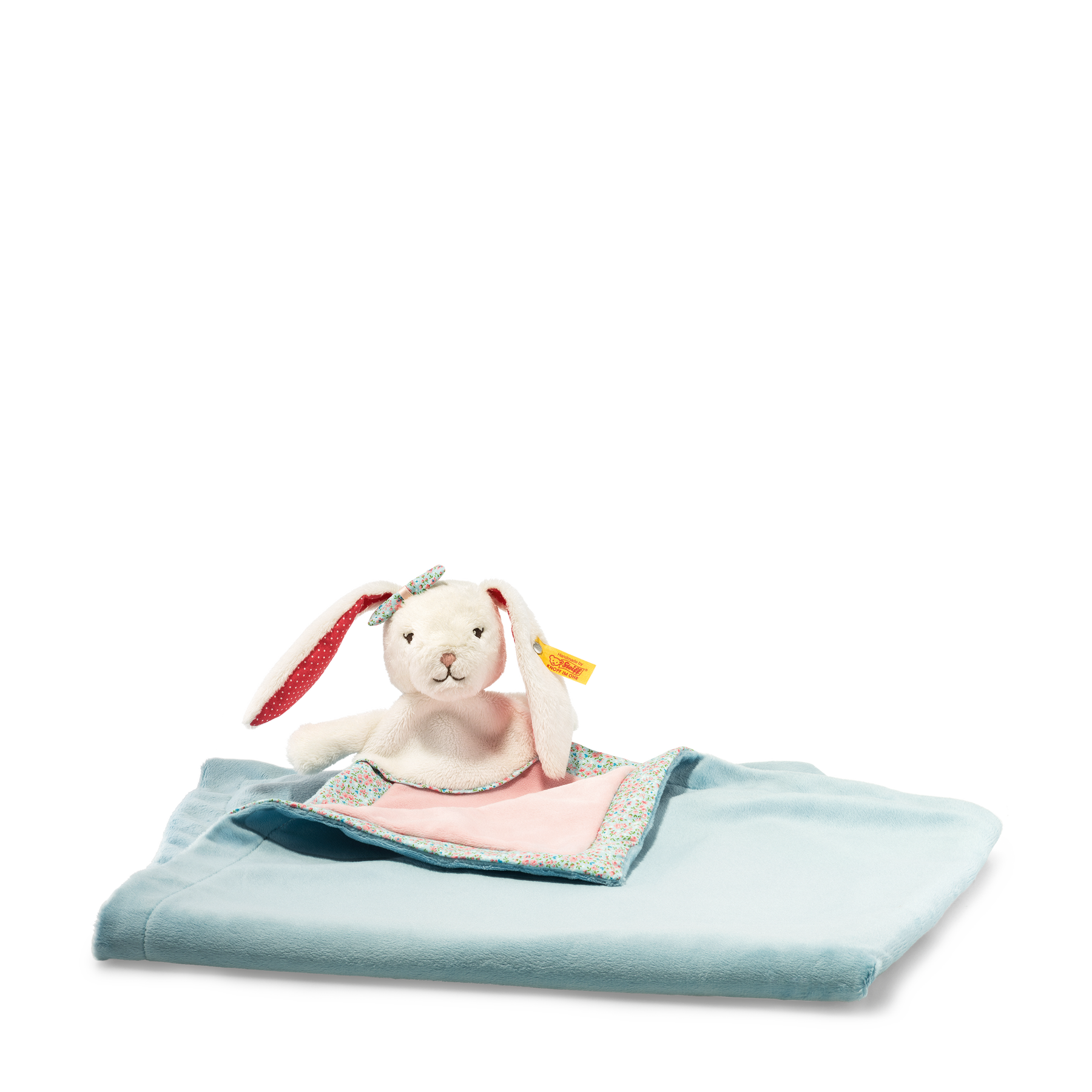 Blossom Babies rabbit cuddly blanket