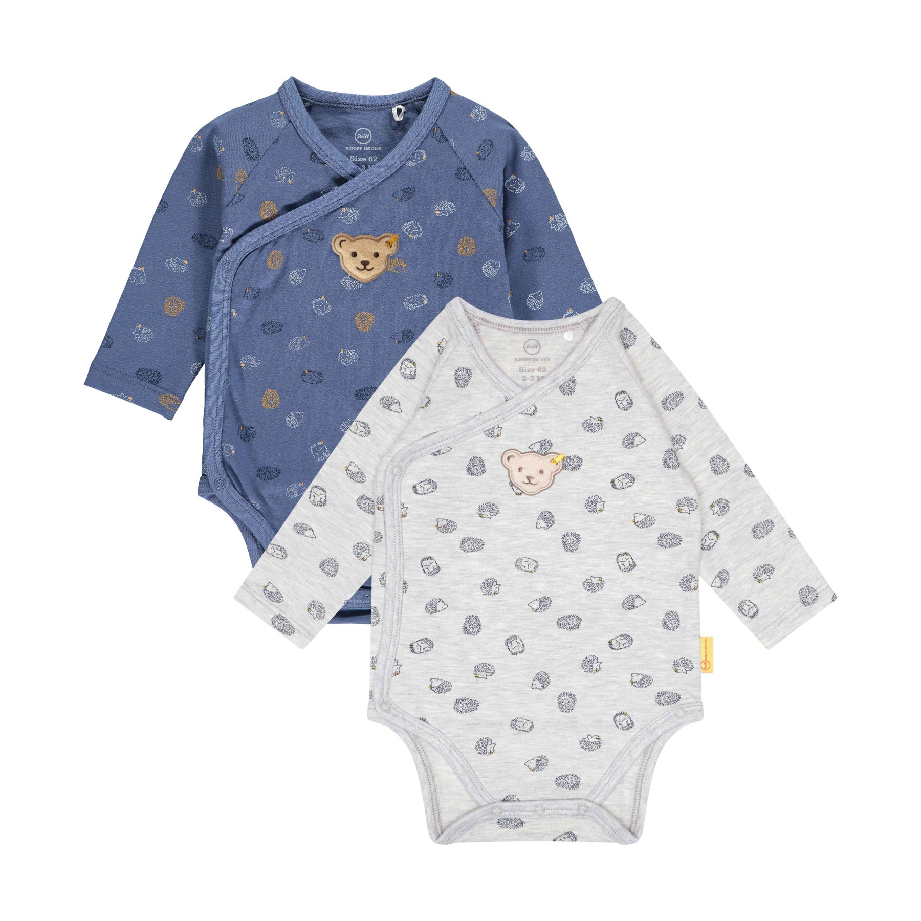 Pack de 2 body manches longues