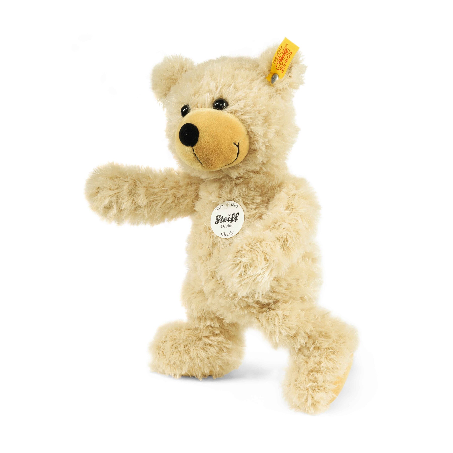 Steiff Elmar Cuddly Soft Plush Teddy Bear, Golden Brown, M