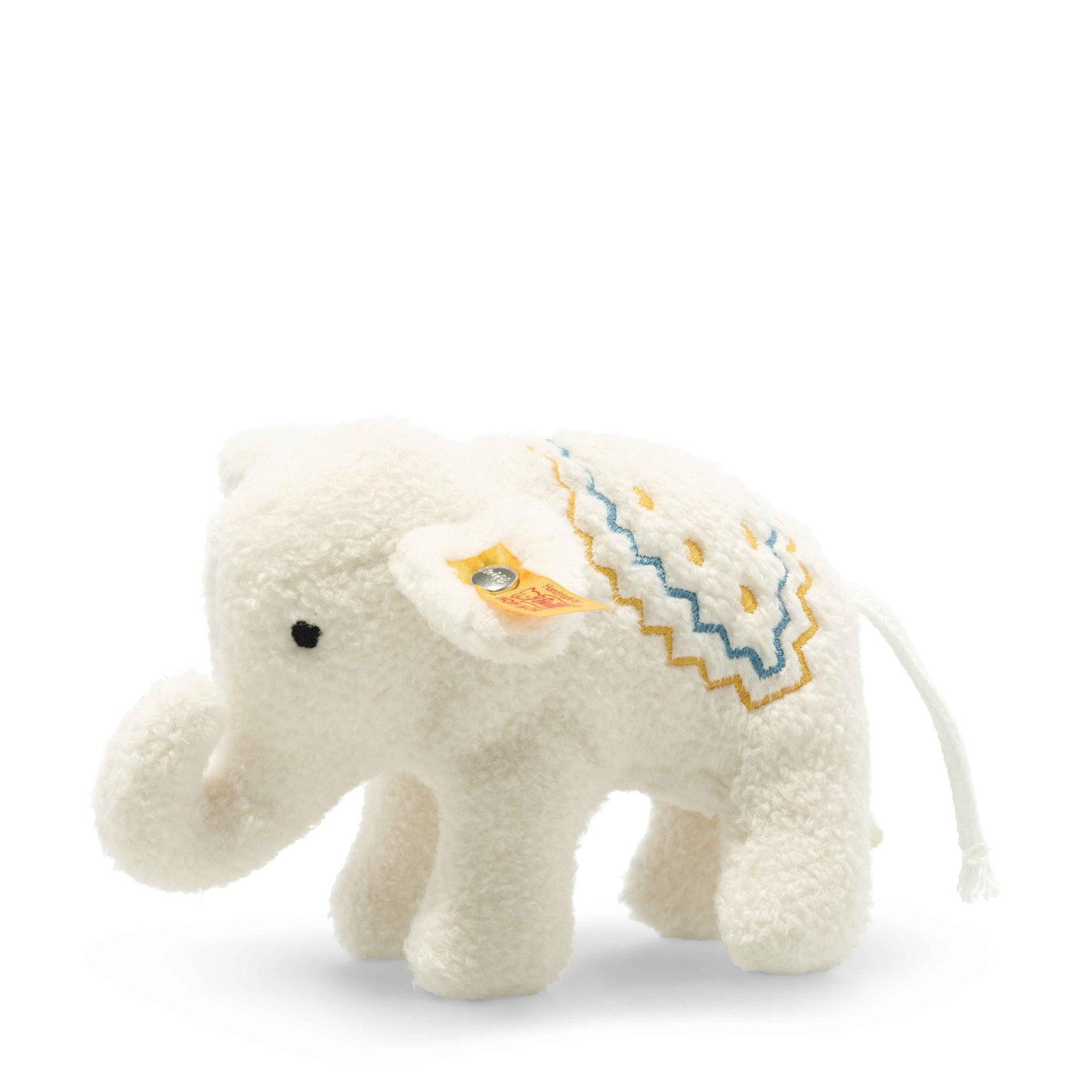 Little elephant with rattle