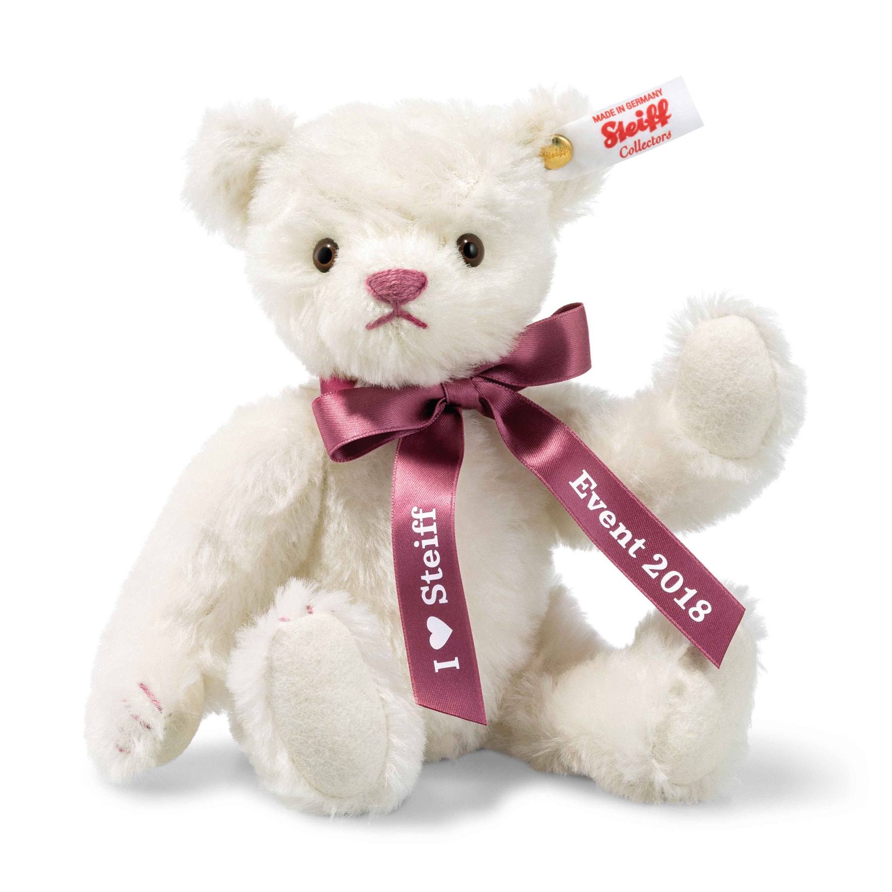 Event Teddy bear 2018 21 cm white Steiff