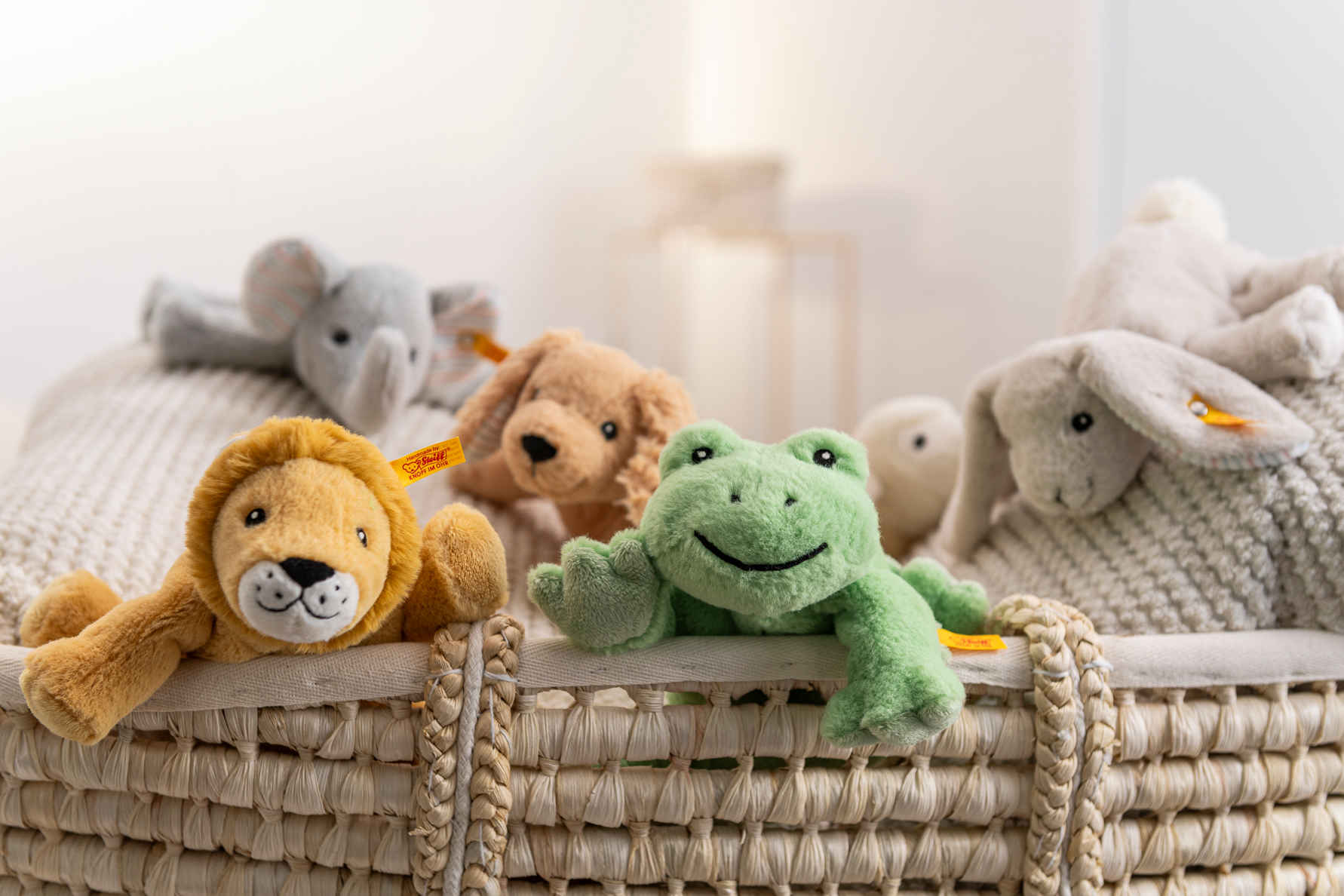 Floppy Cappy Frosch, 20 cm, hellgrün - Steiff.com Floppy Cappy Frosch, 20 cm, hellgrün - Steiff.com