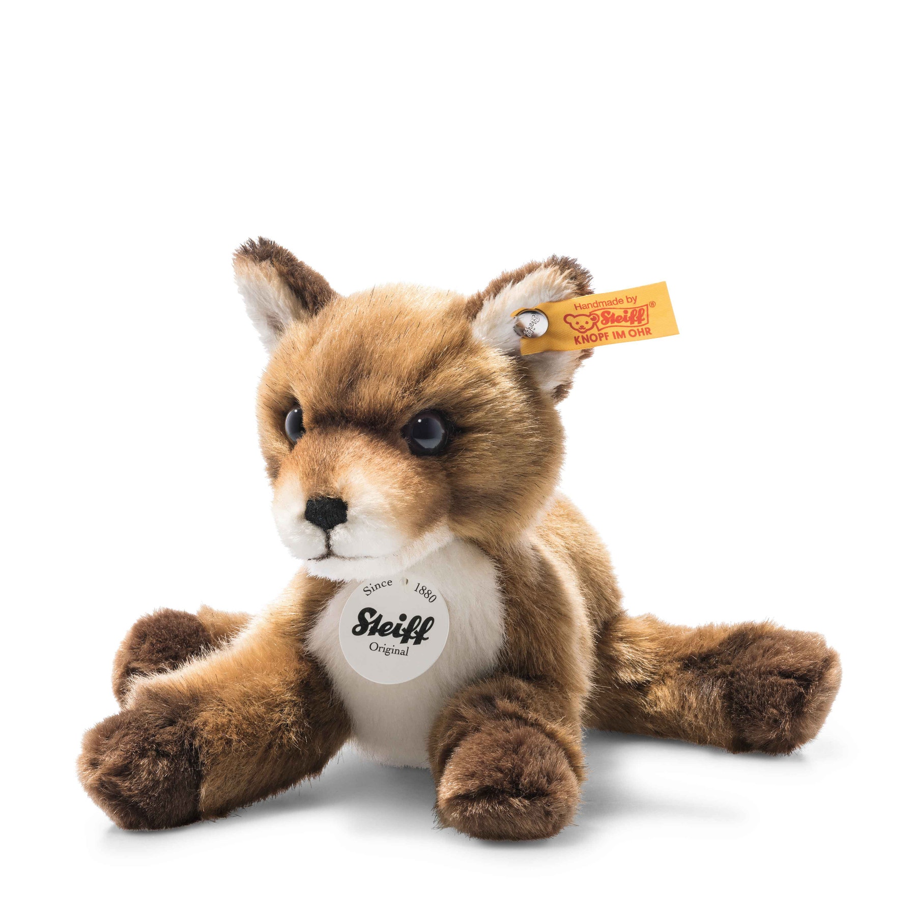 Foxy baby fox, 7 in, light brown 