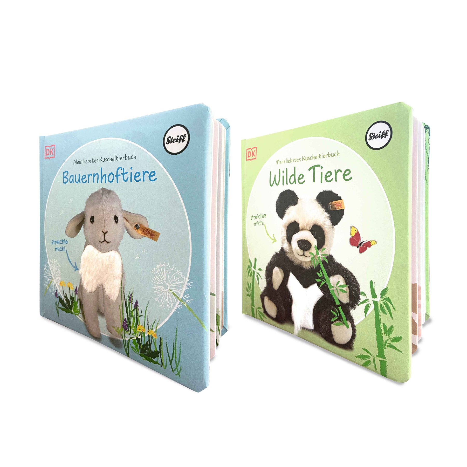 Touch and feel book bundle Farm Animals and Wild Animals