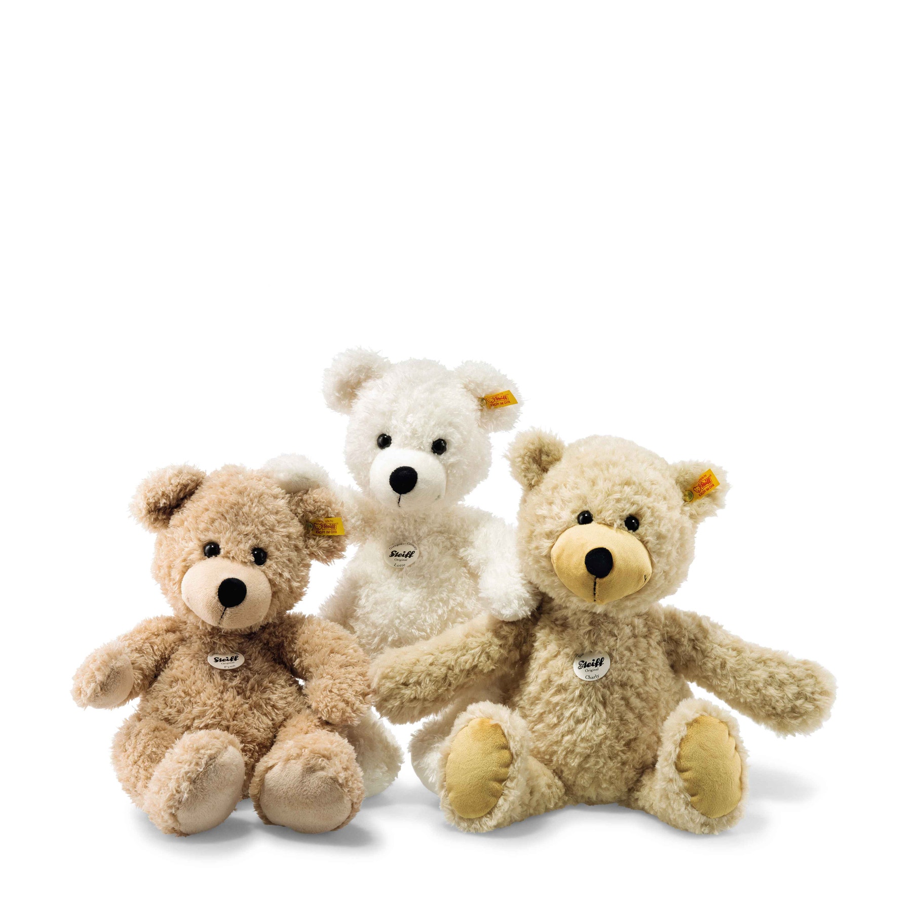 Fynn Teddy Bear, 16 in, beige - Steiff.com