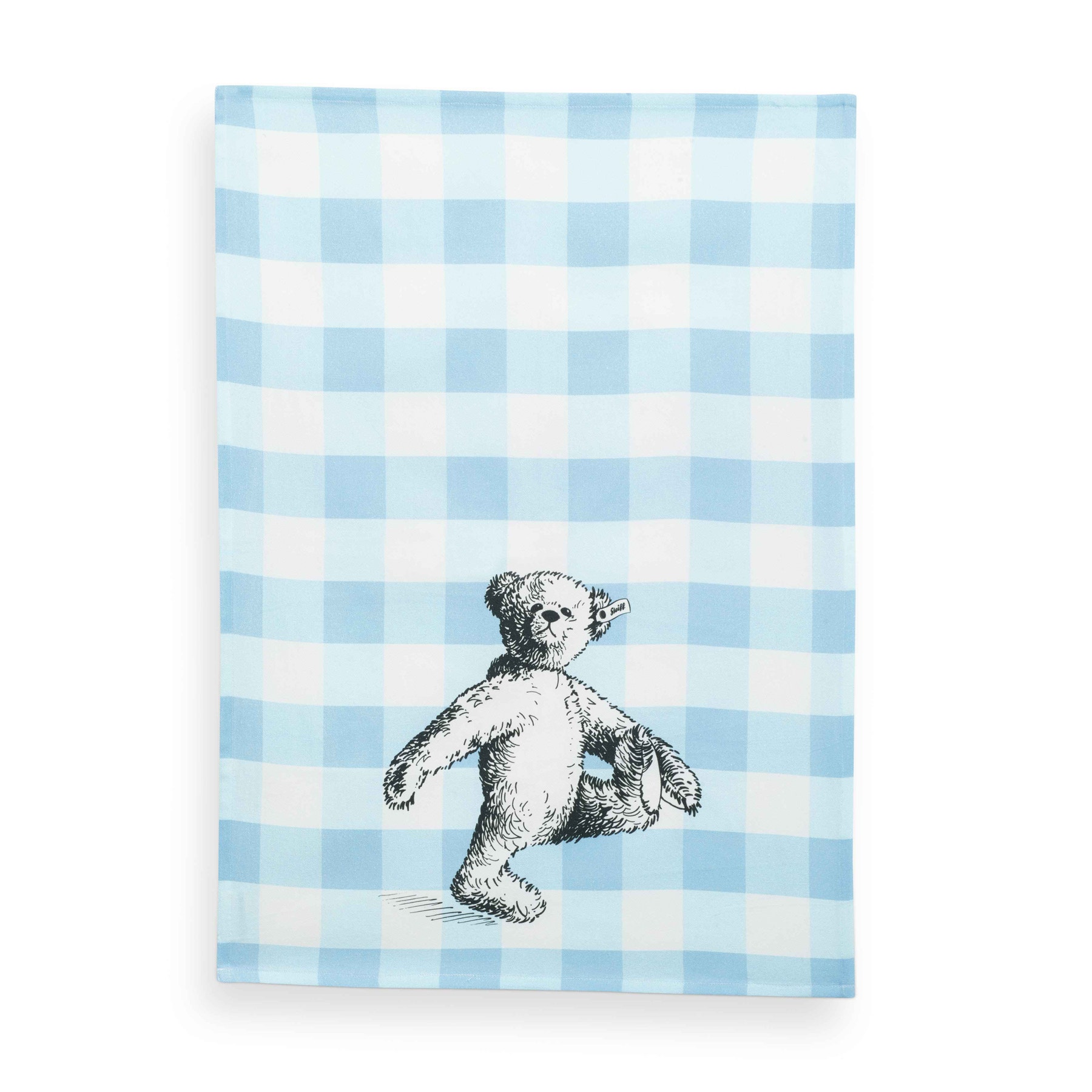 Geschirrtuch Mein Teddybär Karo