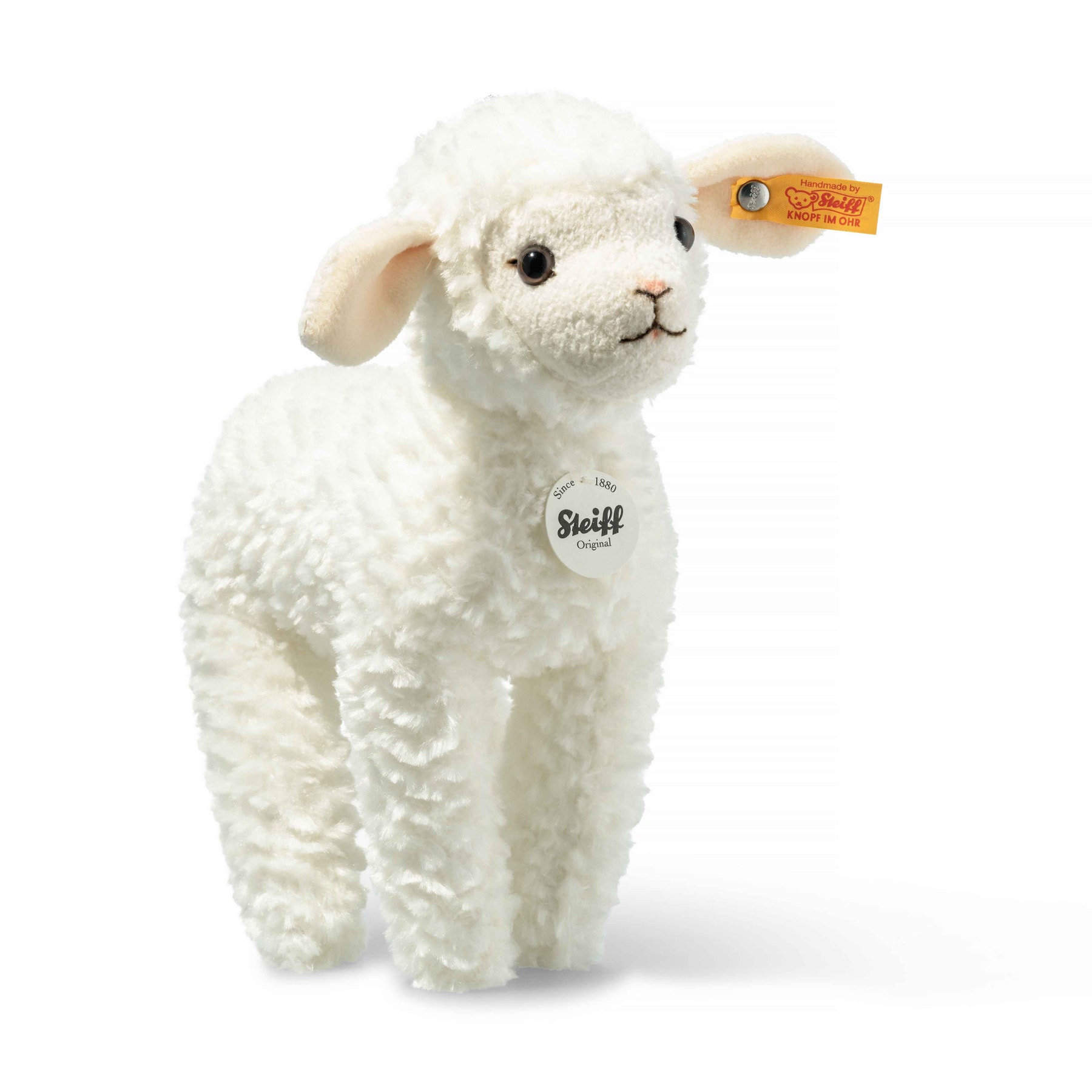 Hanni dangling lamb, 25 cm, white - Steiff.com