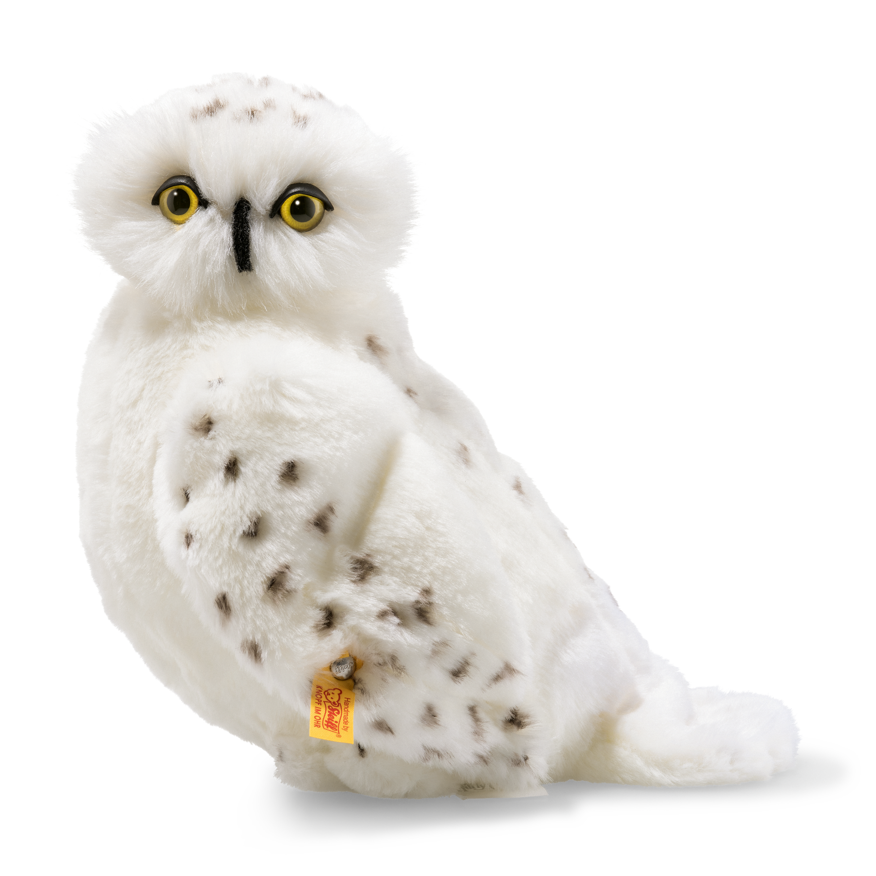 STEIFF Hedwig Owl Keyring Harry Potter EAN 355103 9cm White Handbag charm NEW 