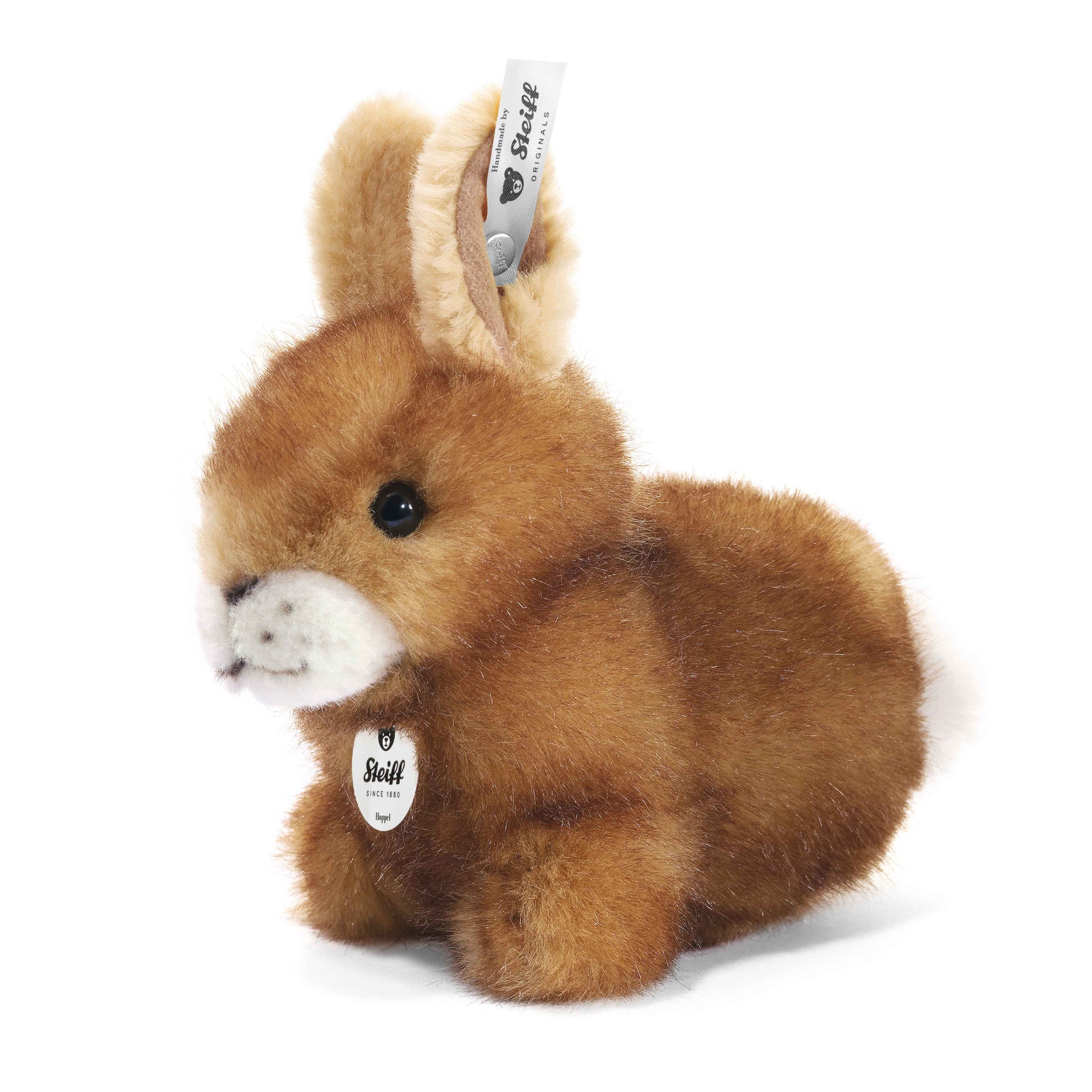 Hoppel rabbit 14 cm light brown Steiff