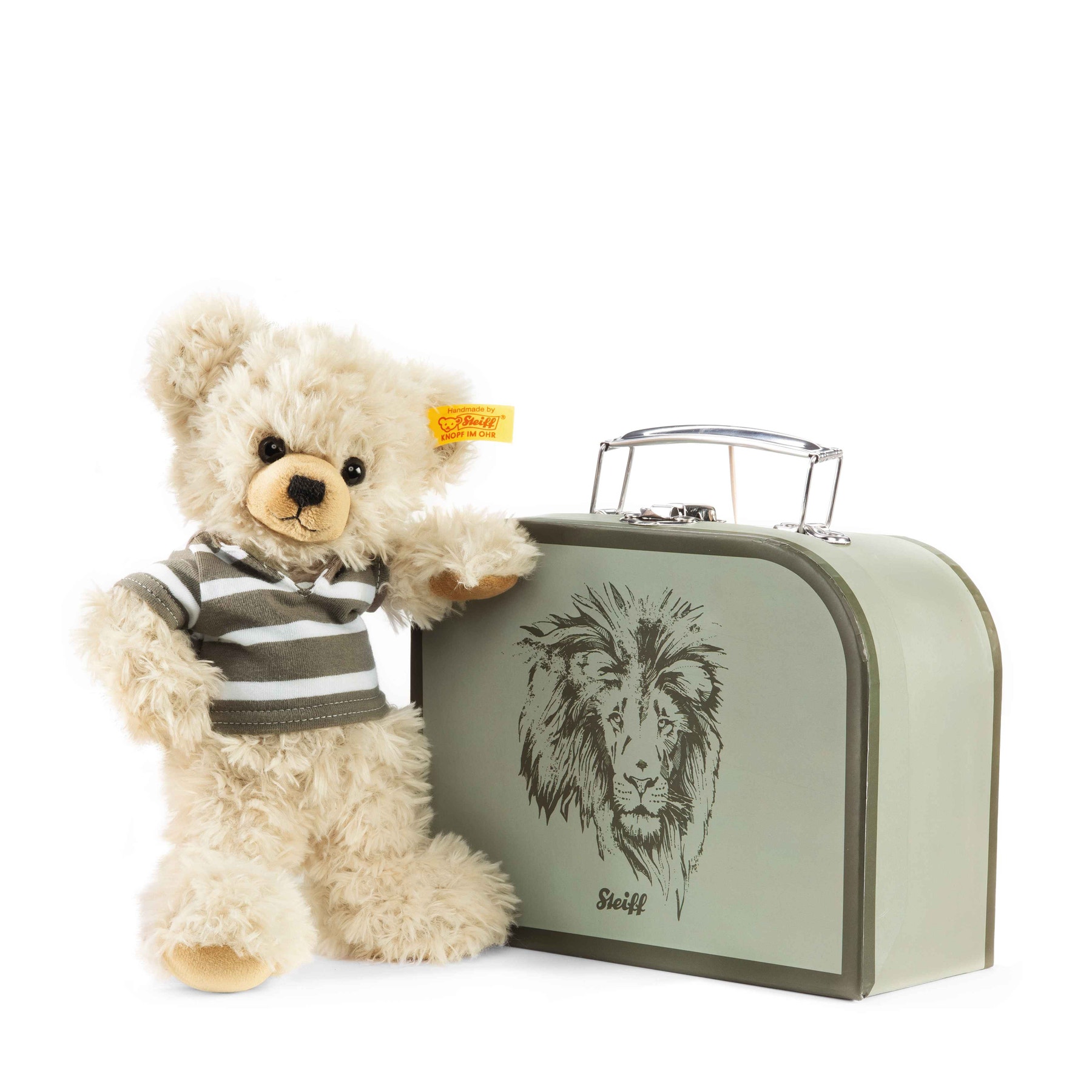 Lenni Teddy bear in suitcase