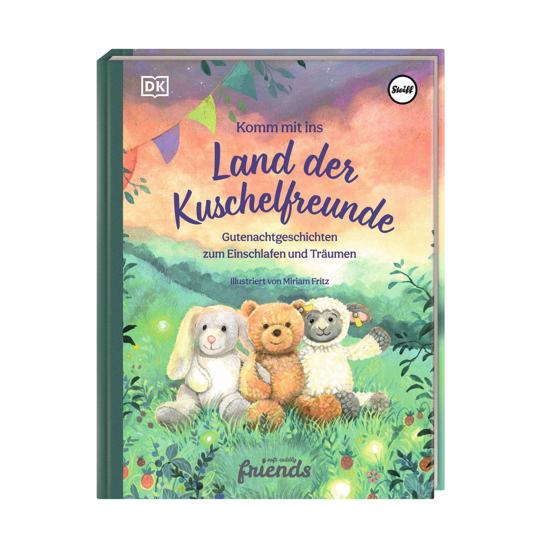 Land of the cuddly friends reading book