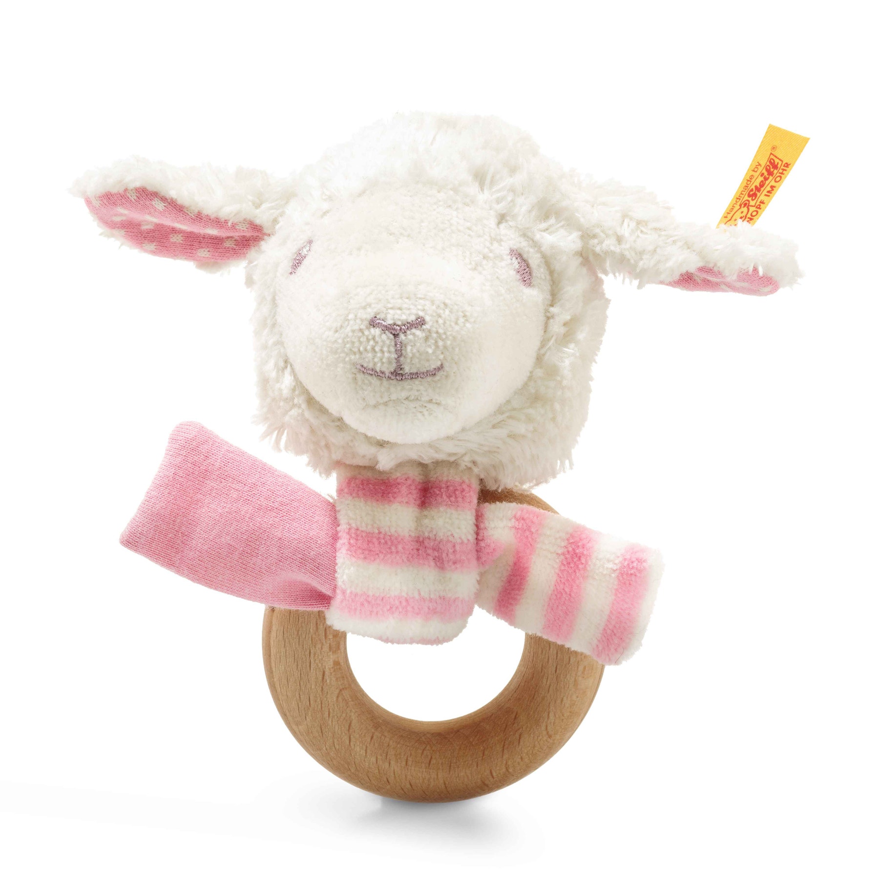 Liena lambgrip toy with rattle