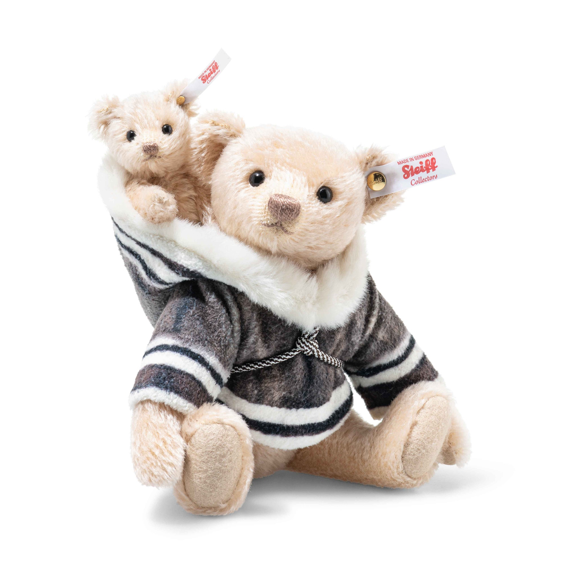 Mama Teddy Bear with Baby 2-piece Set