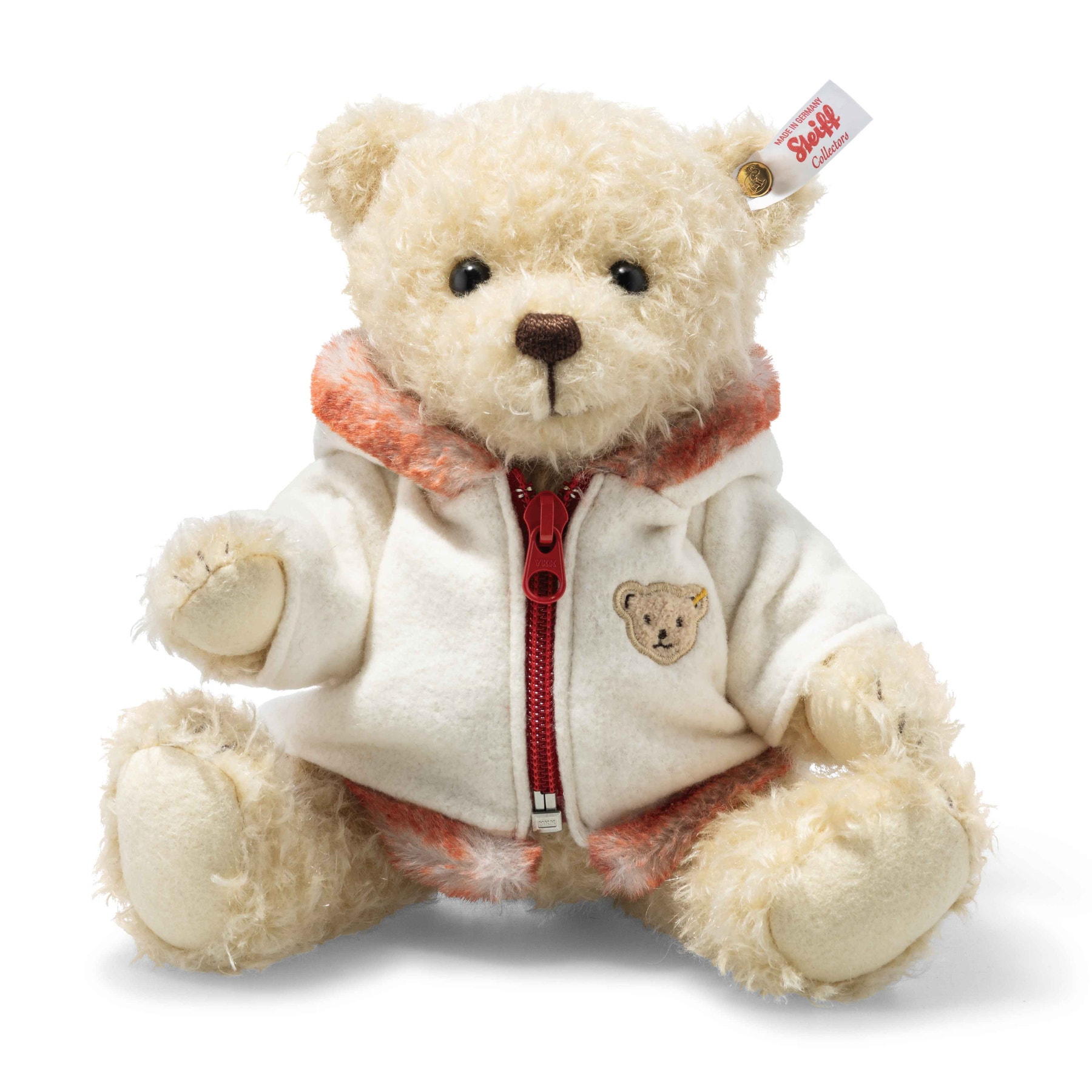 Ours Teddy Mila avec veste d'hiver