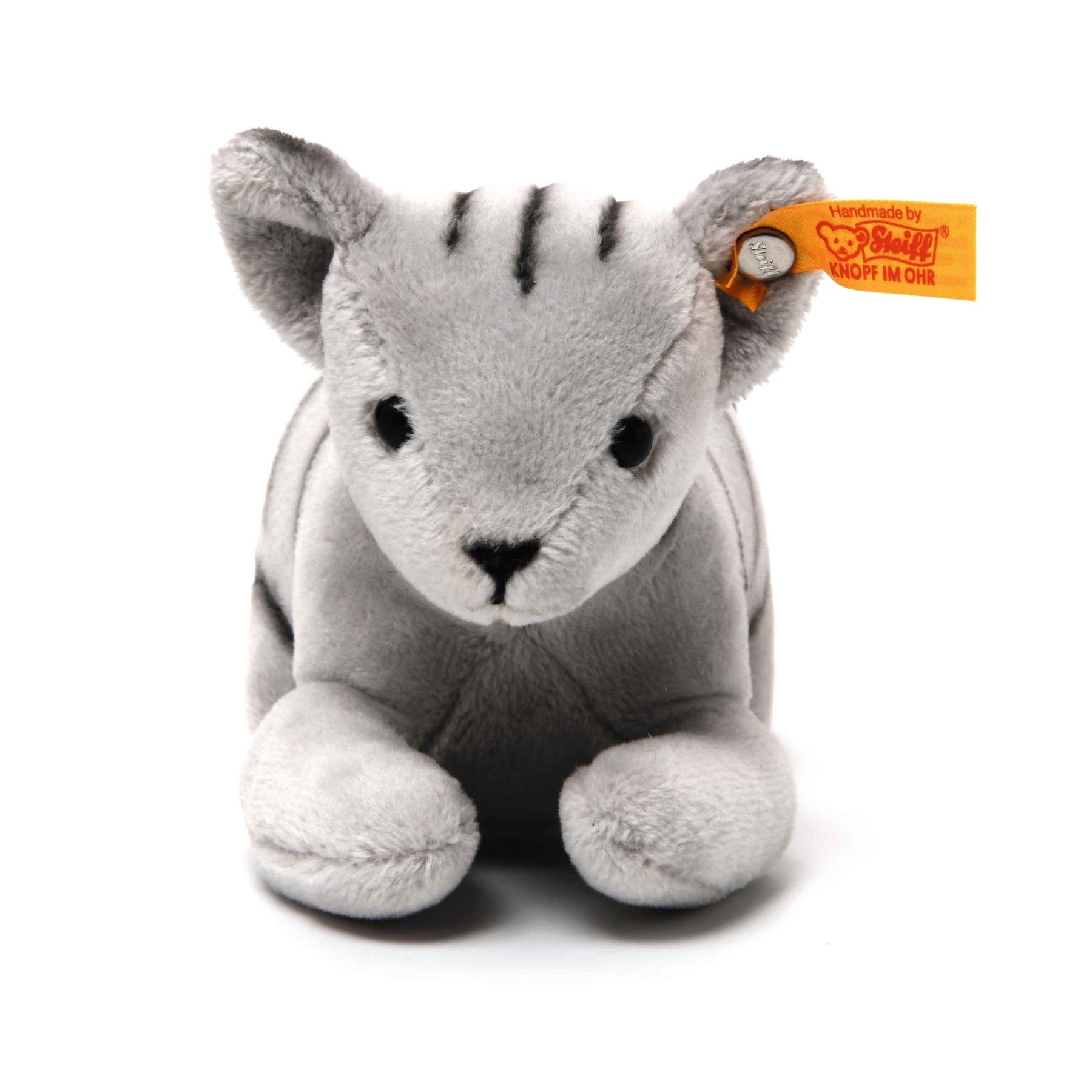 Classic Miniature Cat 6 in light grey Steiff