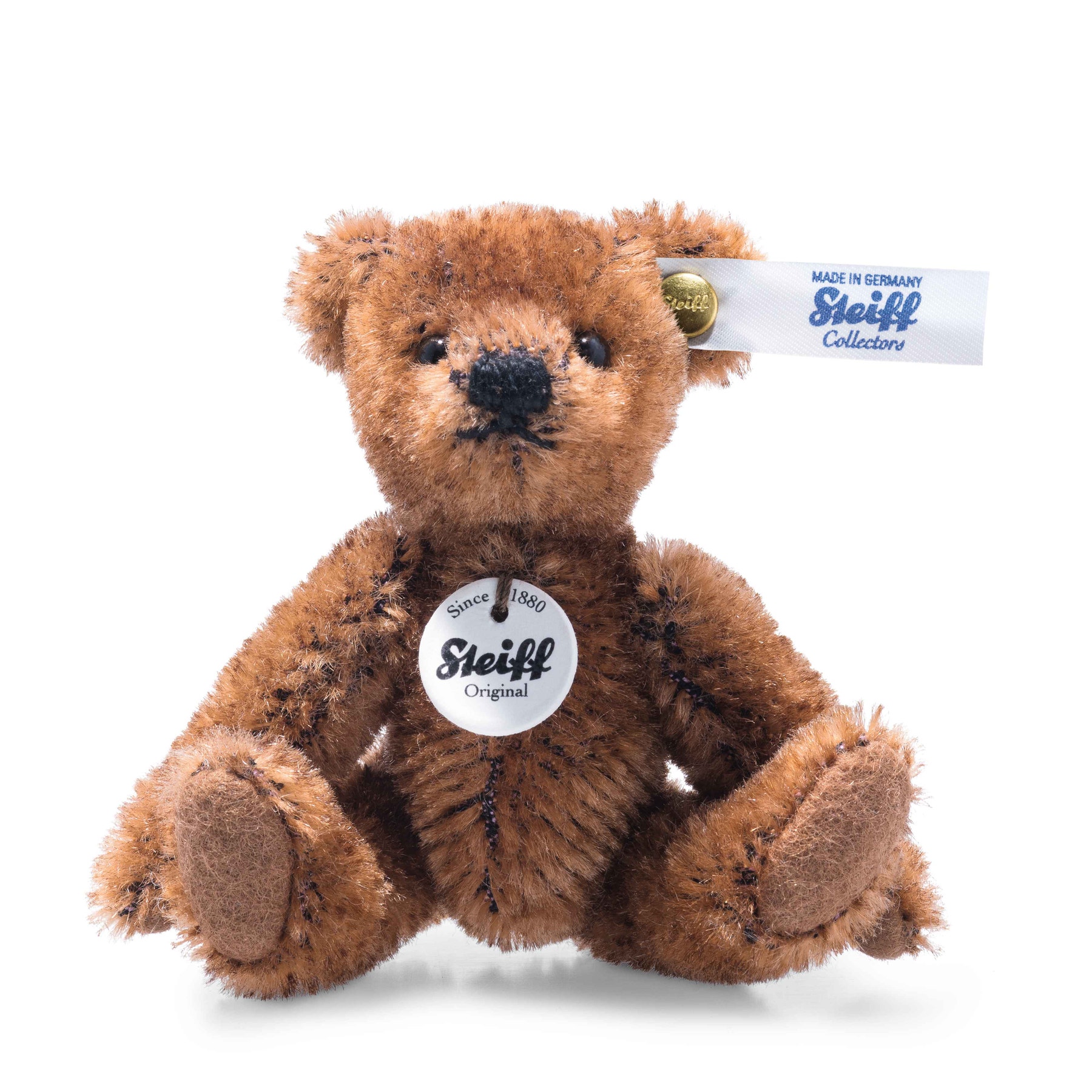 Ours Teddy miniature, 9 cm, brun 