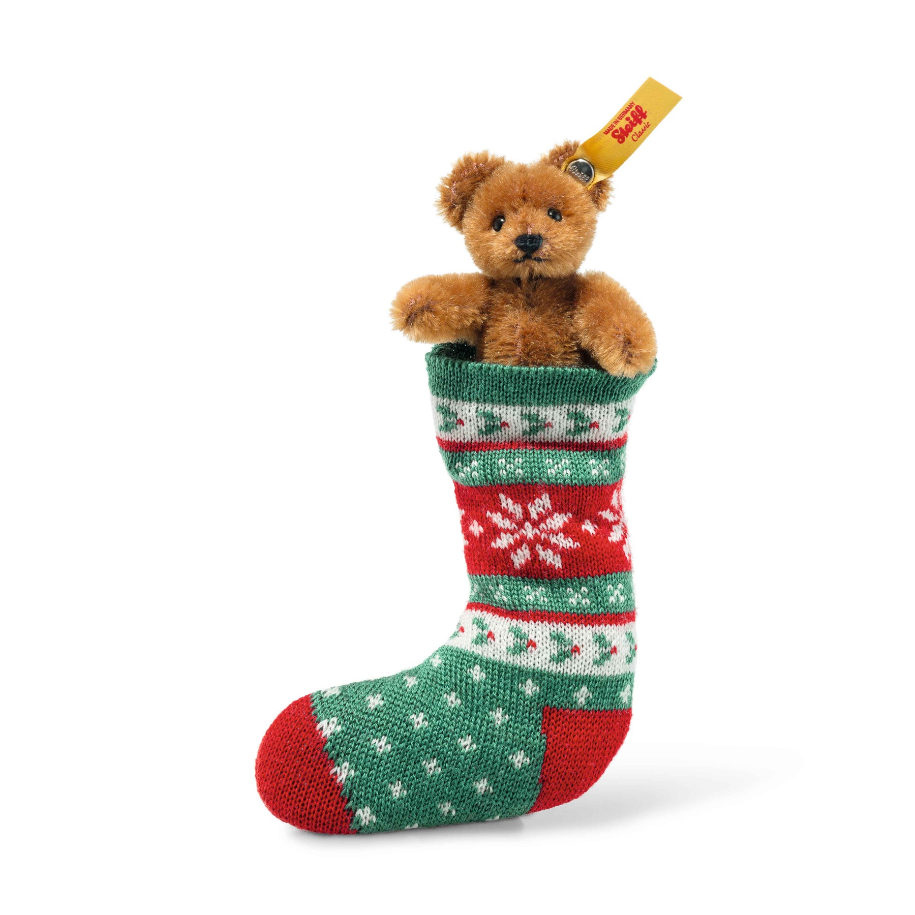 Mini Teddybär in Socke
