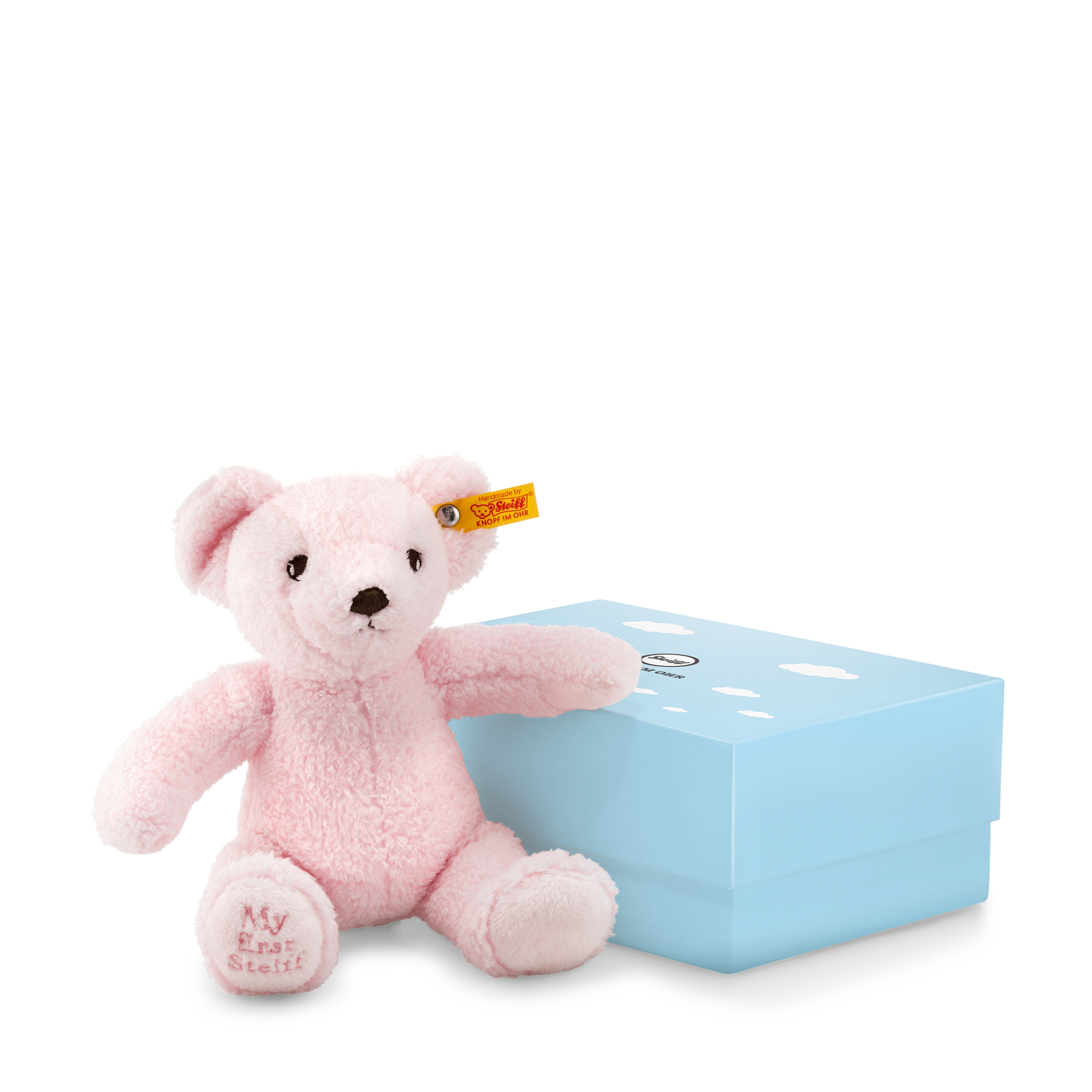 My first Steiff Teddybär in Geschenkbox