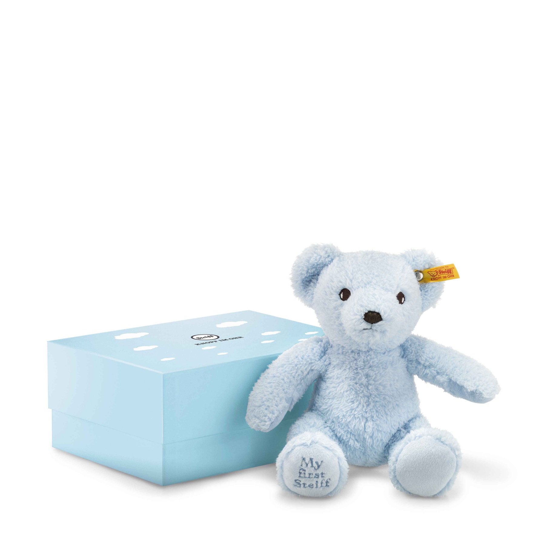 My first Steiff Teddybär in Geschenkbox