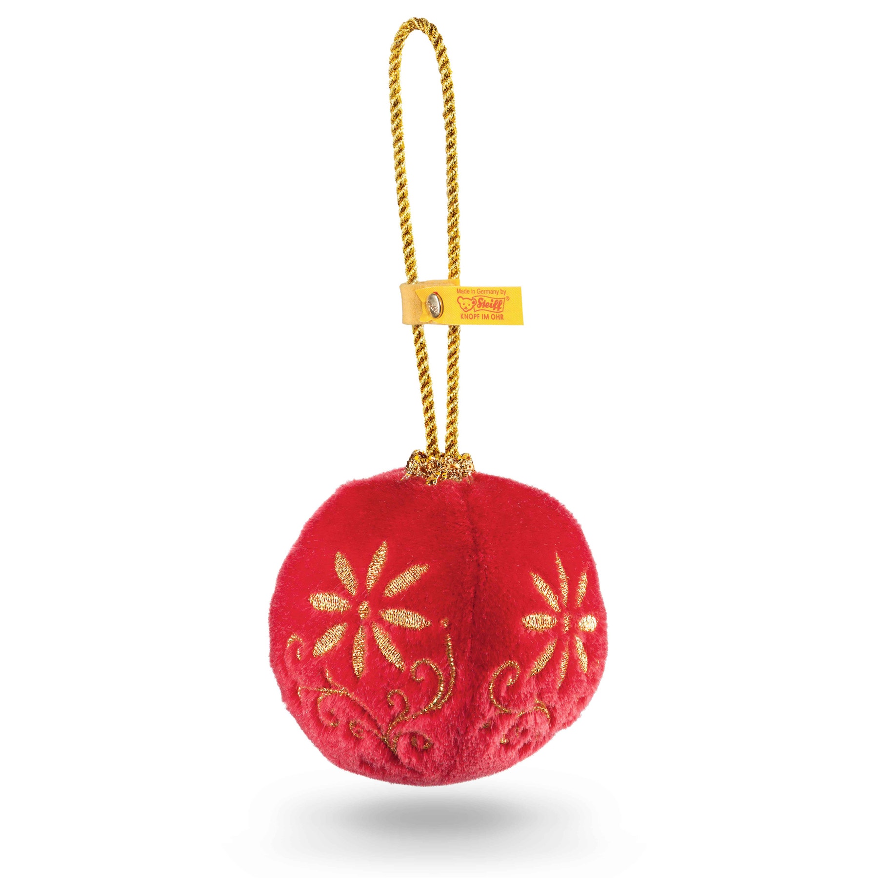 Boule d´ornement en peluche