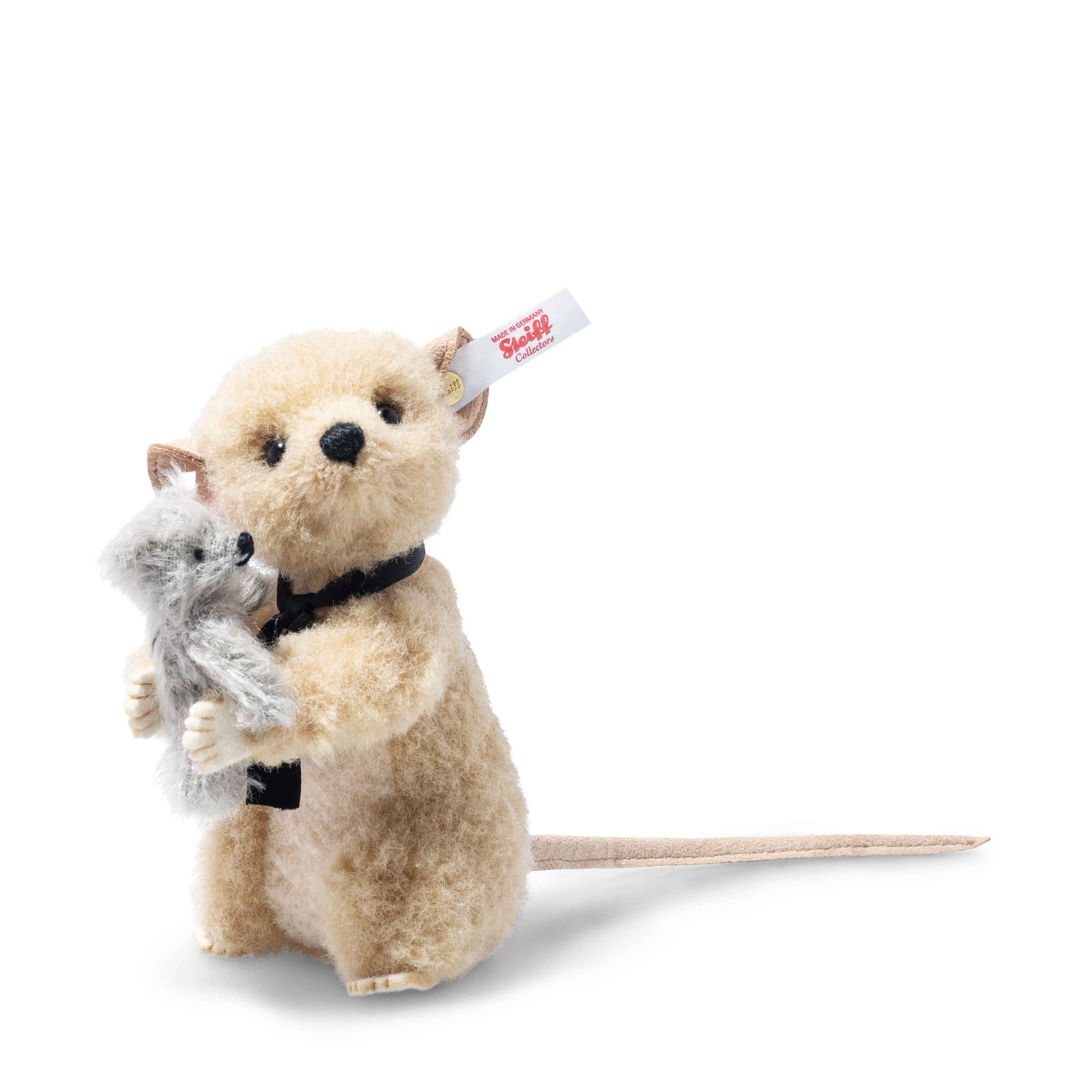 Richard Steiff Mouse with Mini Teddy Bear