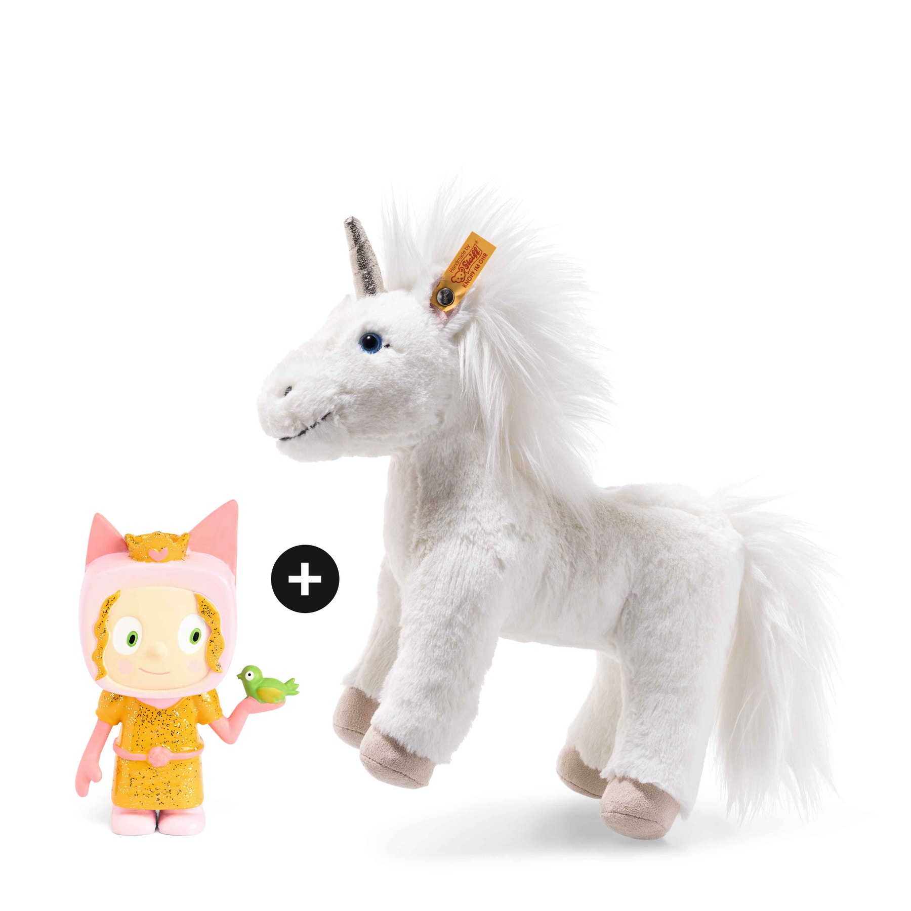 Set - Soft Cuddly Friends Unica Einhorn und Kreativ-Tonie Prinzessin