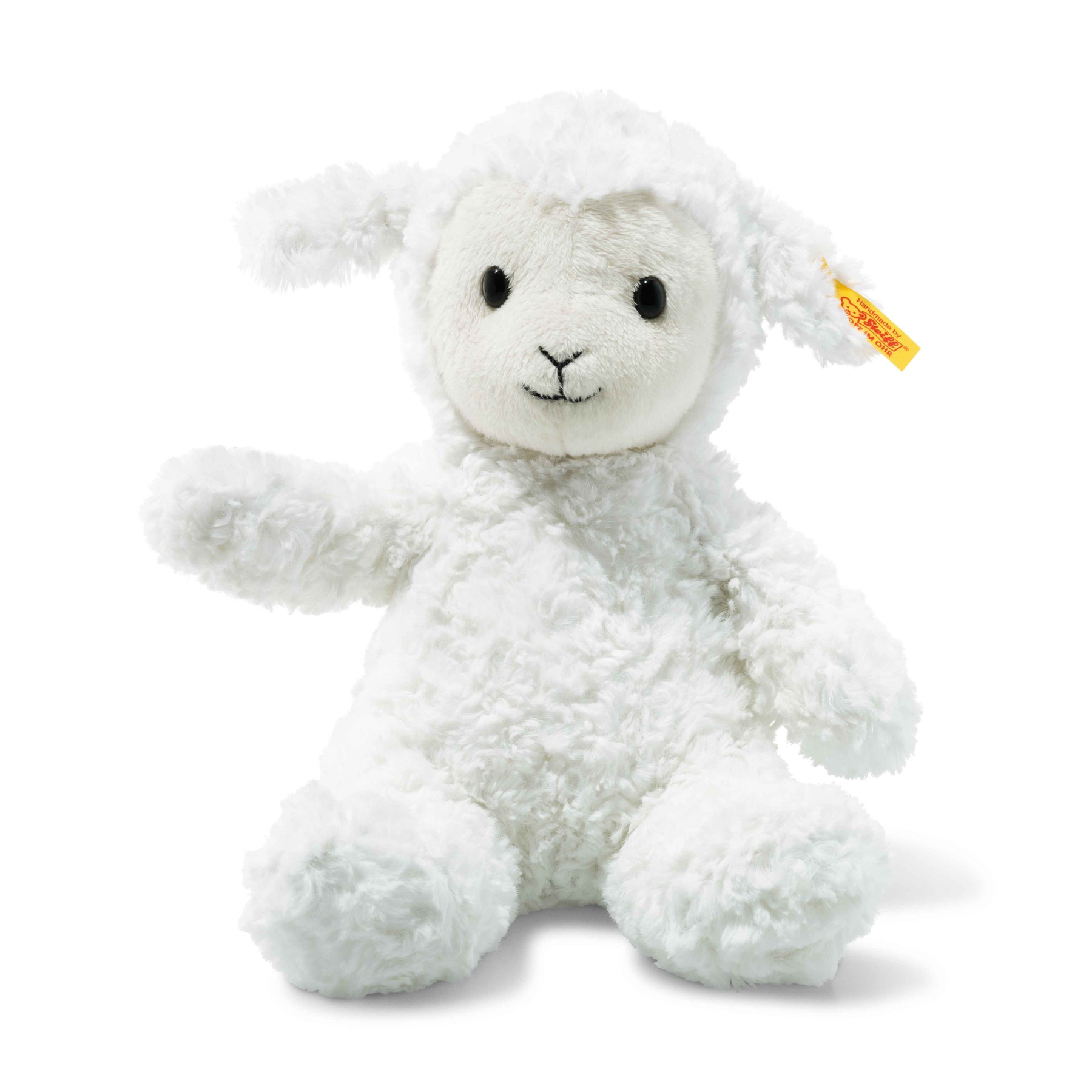 Soft Cuddly Friends Fuzzy lamb 28 cm white Steiff