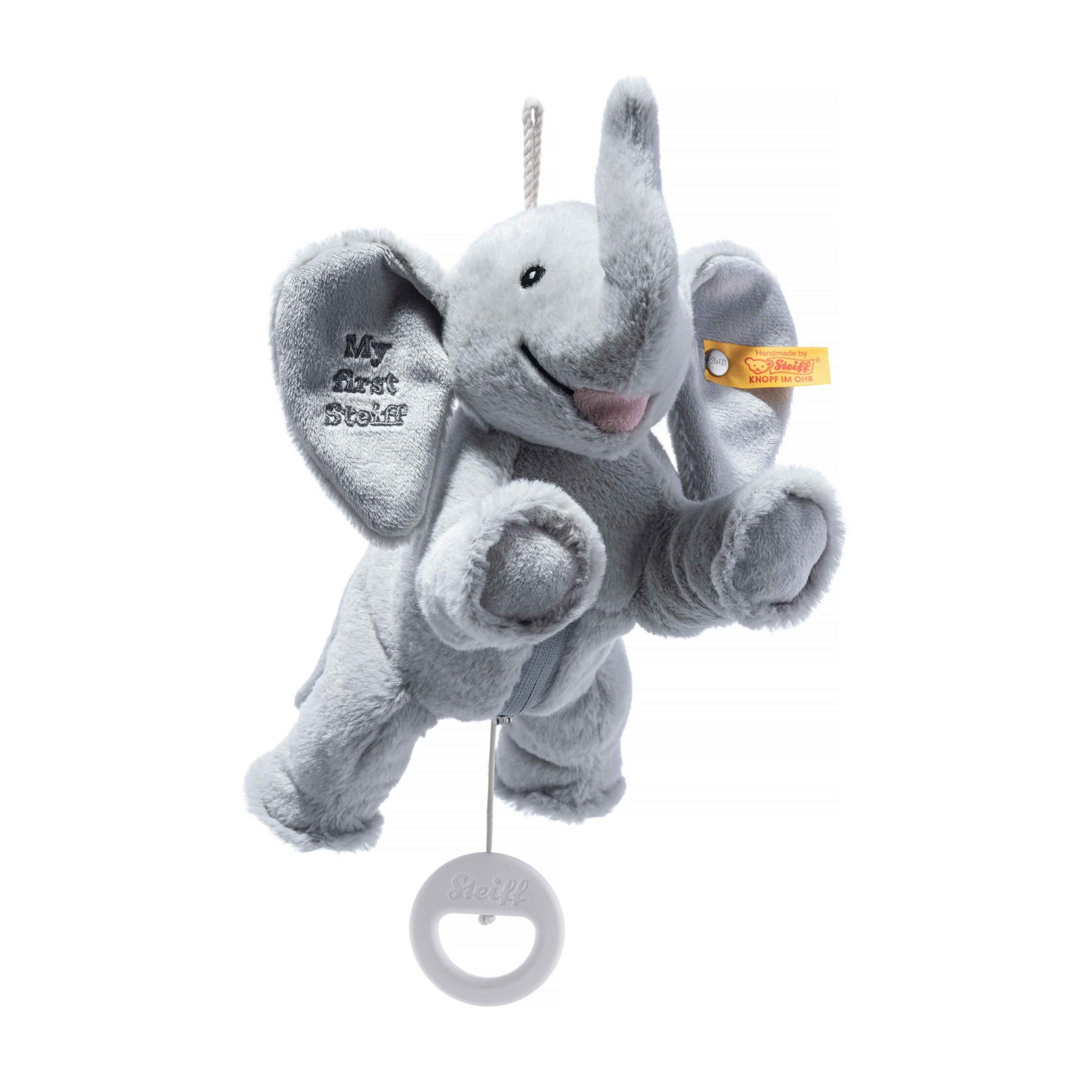 My First Steiff Ellie Elephant Musical Pull Toy