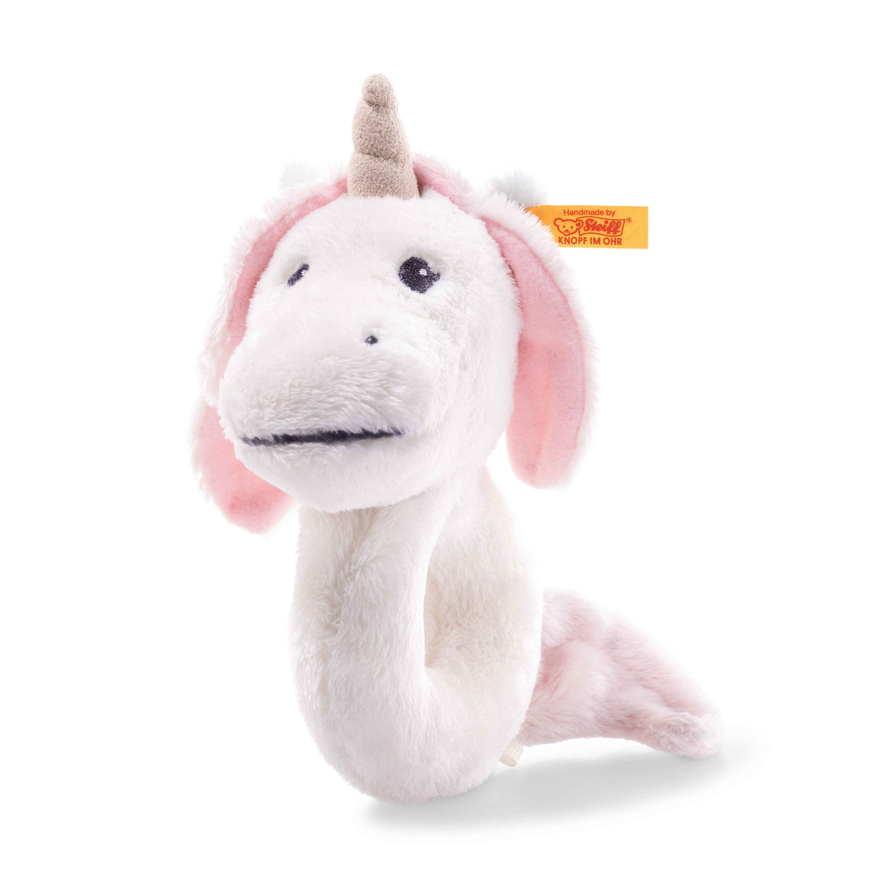 Soft Cuddly Friends Unica Babe unicorn grip toy with rattle