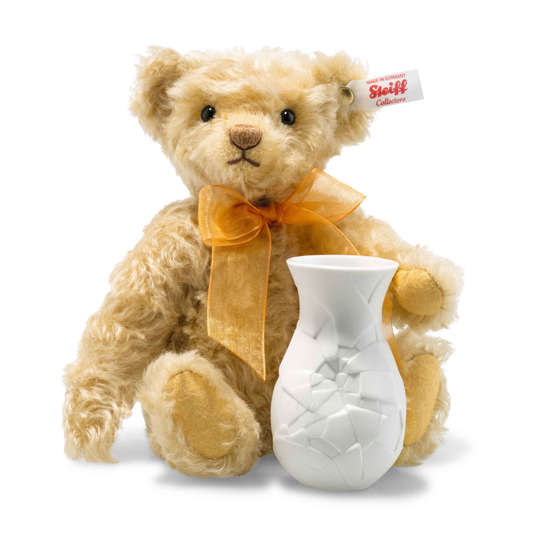 Sunflower Teddy bear with vase