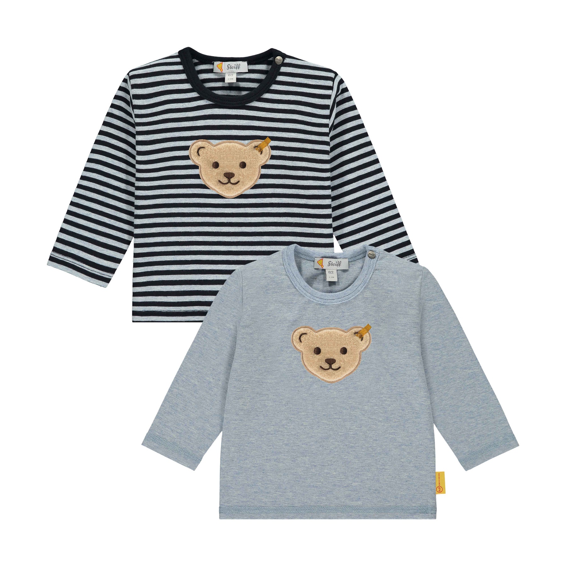 T-Shirt langarm 2er Pack