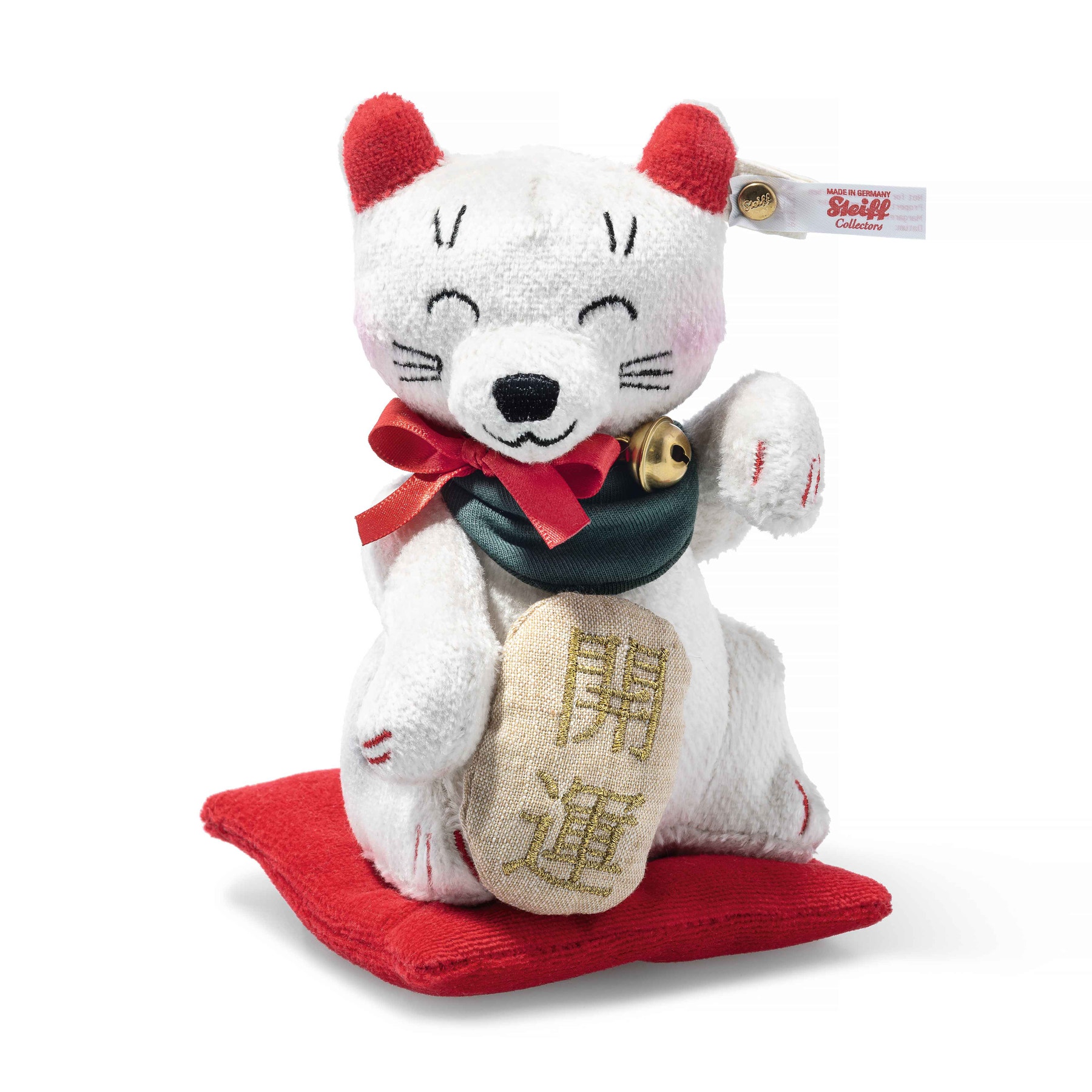 "Teddies for tomorrow" Lucky Cat Manekineko