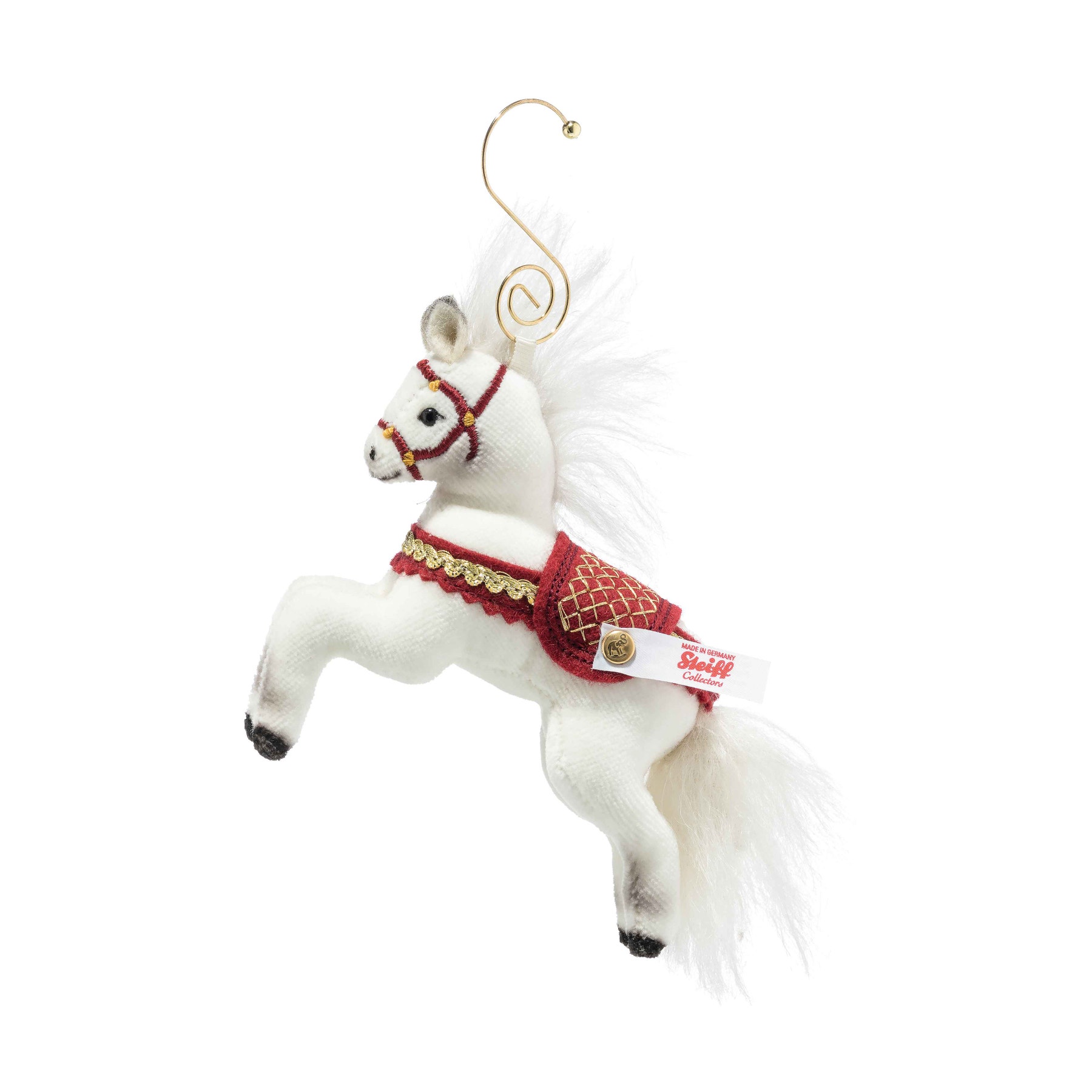 Christmas horse ornament