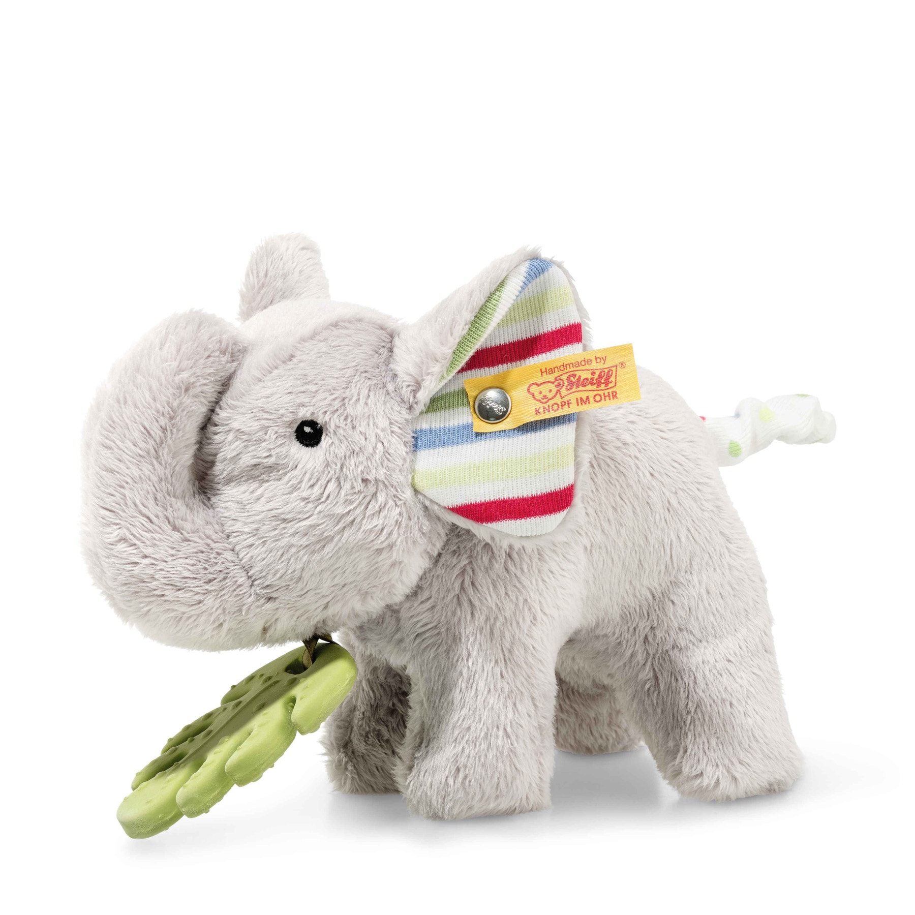 Wild Sweeties Timmi elephant with teething ring and rustling foil