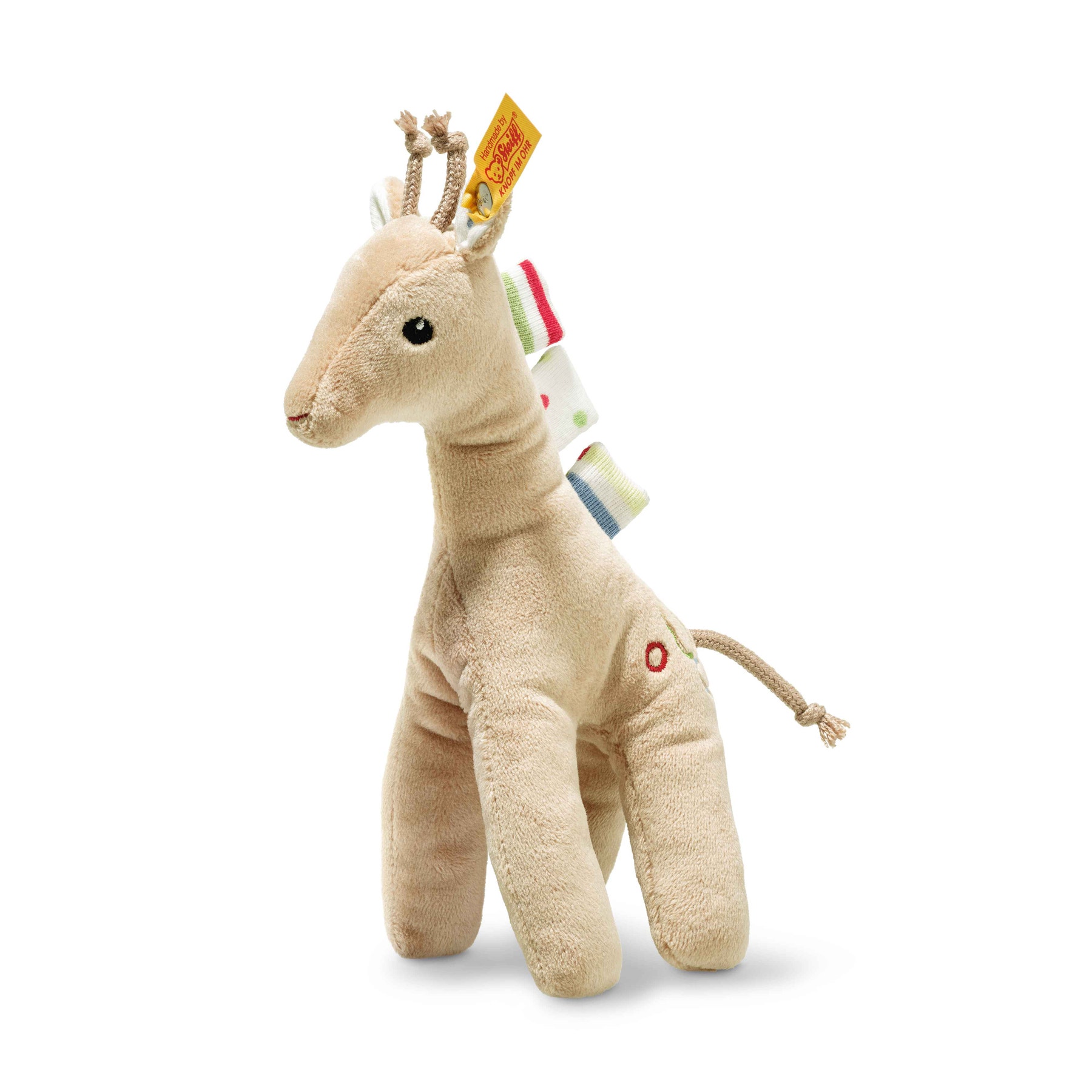 Wild Sweeties Tulu Giraffe mit Quietsche, 20 cm, beige