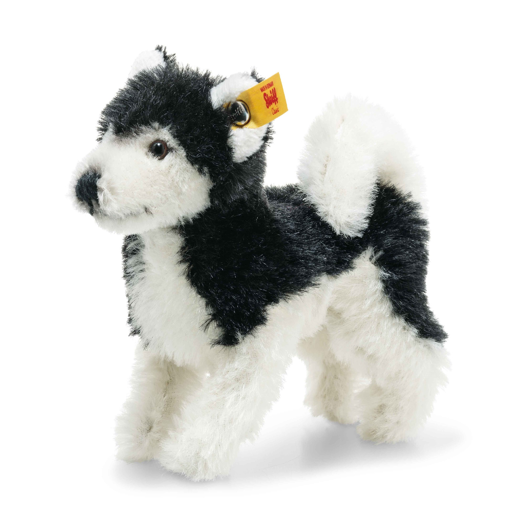 Wildlife Giftbox husky 11 cm black Steiff