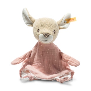 Steiff 237478 Schmusetuch Hoppel Hase blau 28cm 