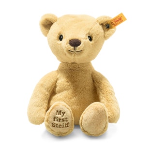 New Little Bear Resume Plush Teddy Pink Brown Cream Steiff Toys Girl And Boy 
