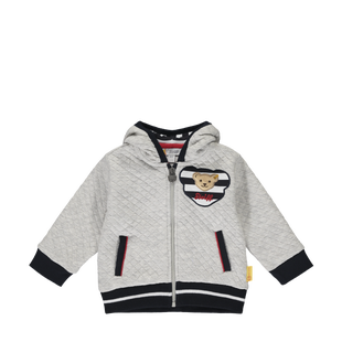 Steiff Baby-M/ädchen Mit S/ü/ßer teddyb/ärapplikation Body Langarm