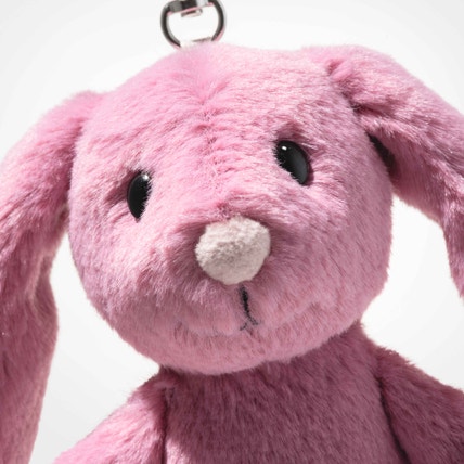 Pendant Hoppie rabbit, 16 cm, pink - Steiff.com