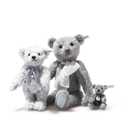 Event Teddy Bear 2026, 8 in, light gray - Steiff.com