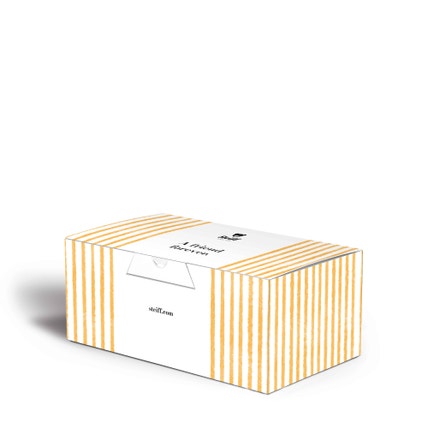 Children’s folding gift box (stripes) / size5
