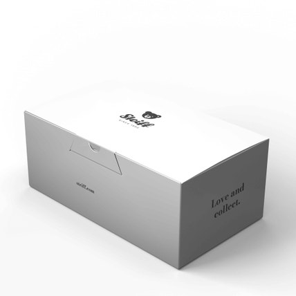 Folding box black and white / size 3