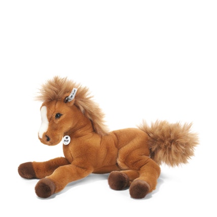 Franzi Pony Rocking Horse, 28 in, beige - Steiff.com