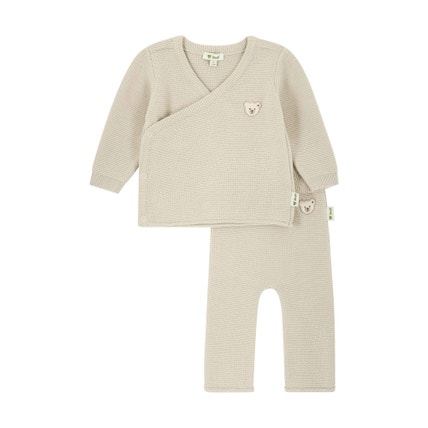 KIDS【Steiff】パウダージャガードプルオーバー＆ロングパンツ　セット F.O.KIDS 2024秋冬新作 エフオーキッズ パンツ ボトムス ロング