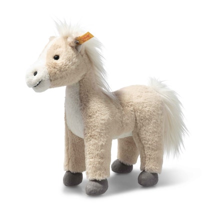 Hanno Dangling Hanoverian Horse, 14 in, brown - Steiff.com
